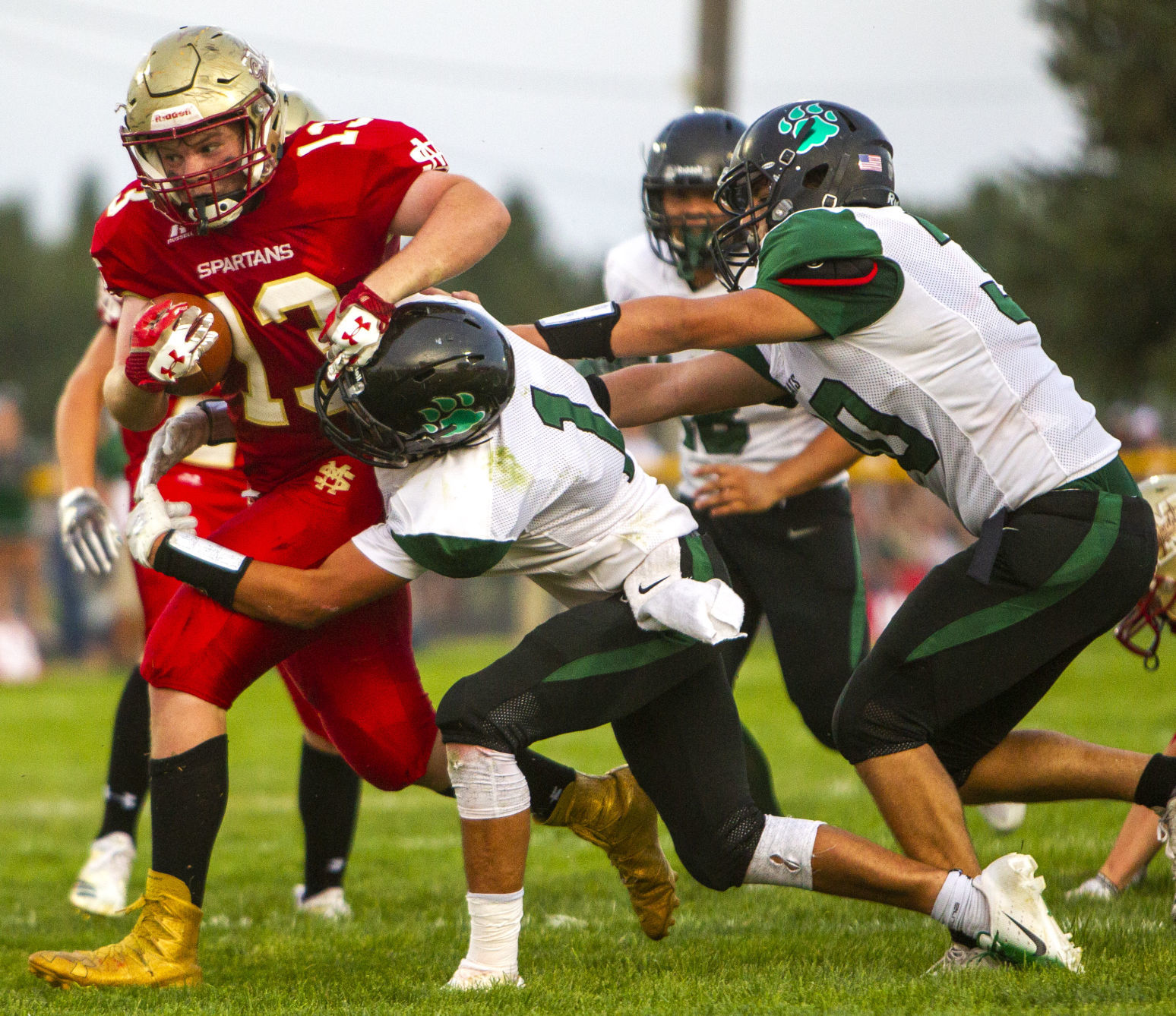 Minico vs Burley football